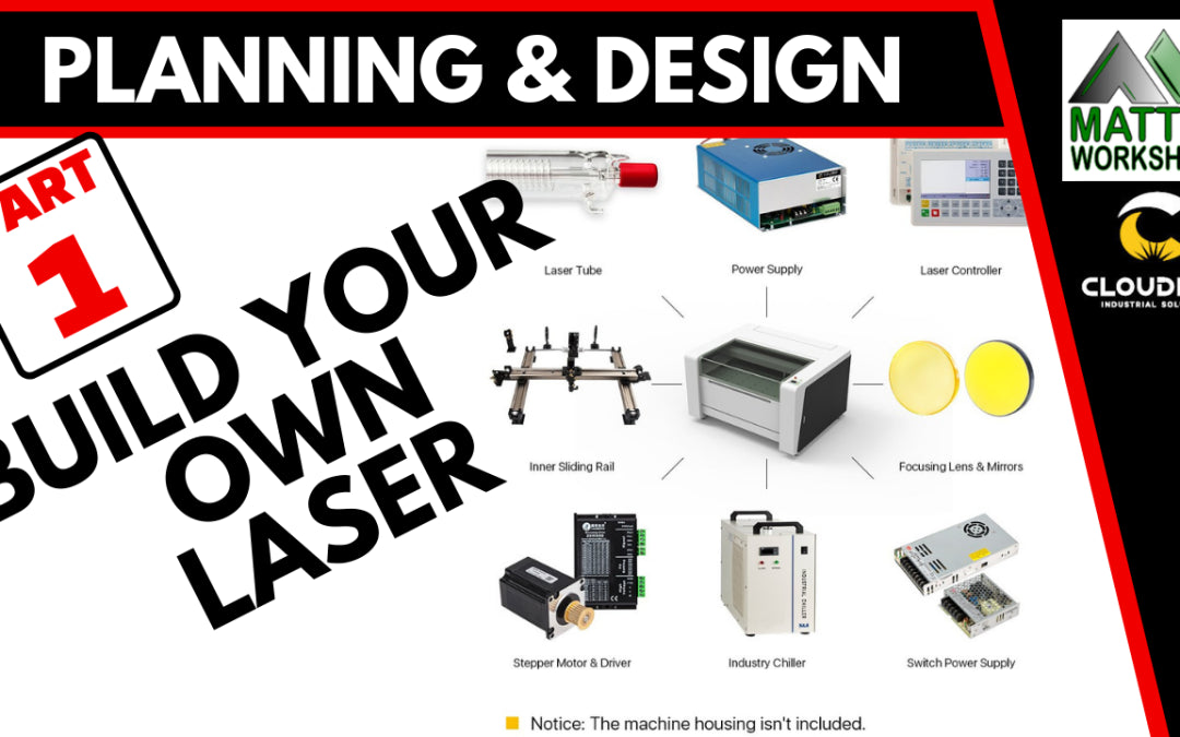 DIY Laser Build โ Part 1 โ Planning & Design โ MW Laser Circuit Diagram