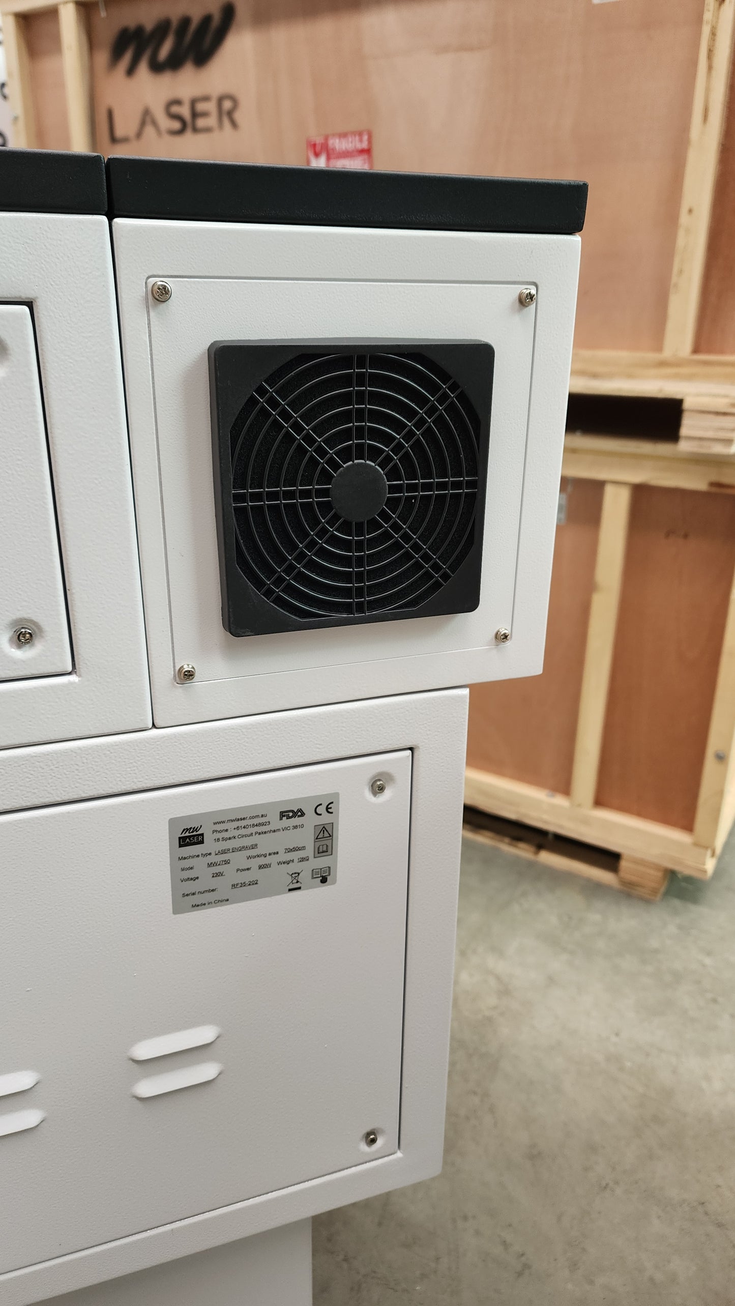 NEW MODEL - MW-J750 RF Metal Tube Co2 Laser Machine - 700x500mm