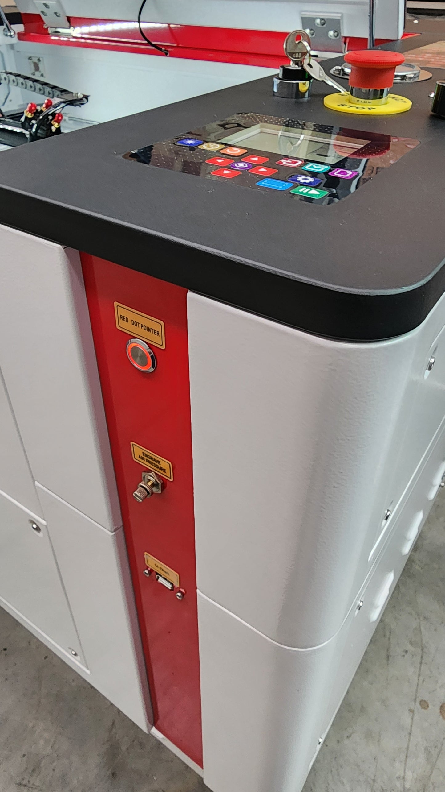 NEW MODEL - MW-J750 RF Metal Tube Co2 Laser Machine - 700x500mm