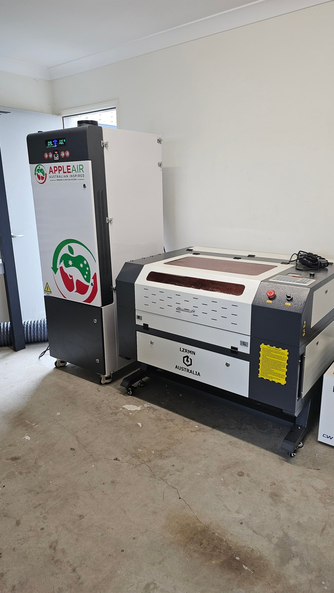 AppleAir E1 Ai Series 2 IQ Series Laser Cutting & Engraving Extraction Air Purifier