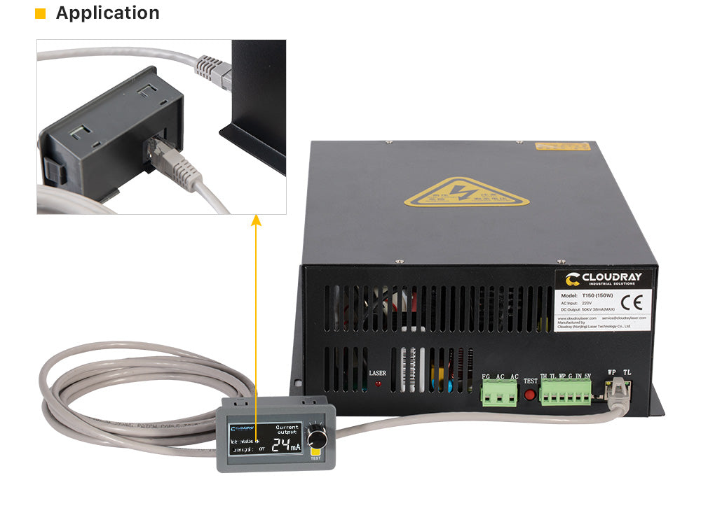 Ammeter LCD Display For MYJG Power Supply