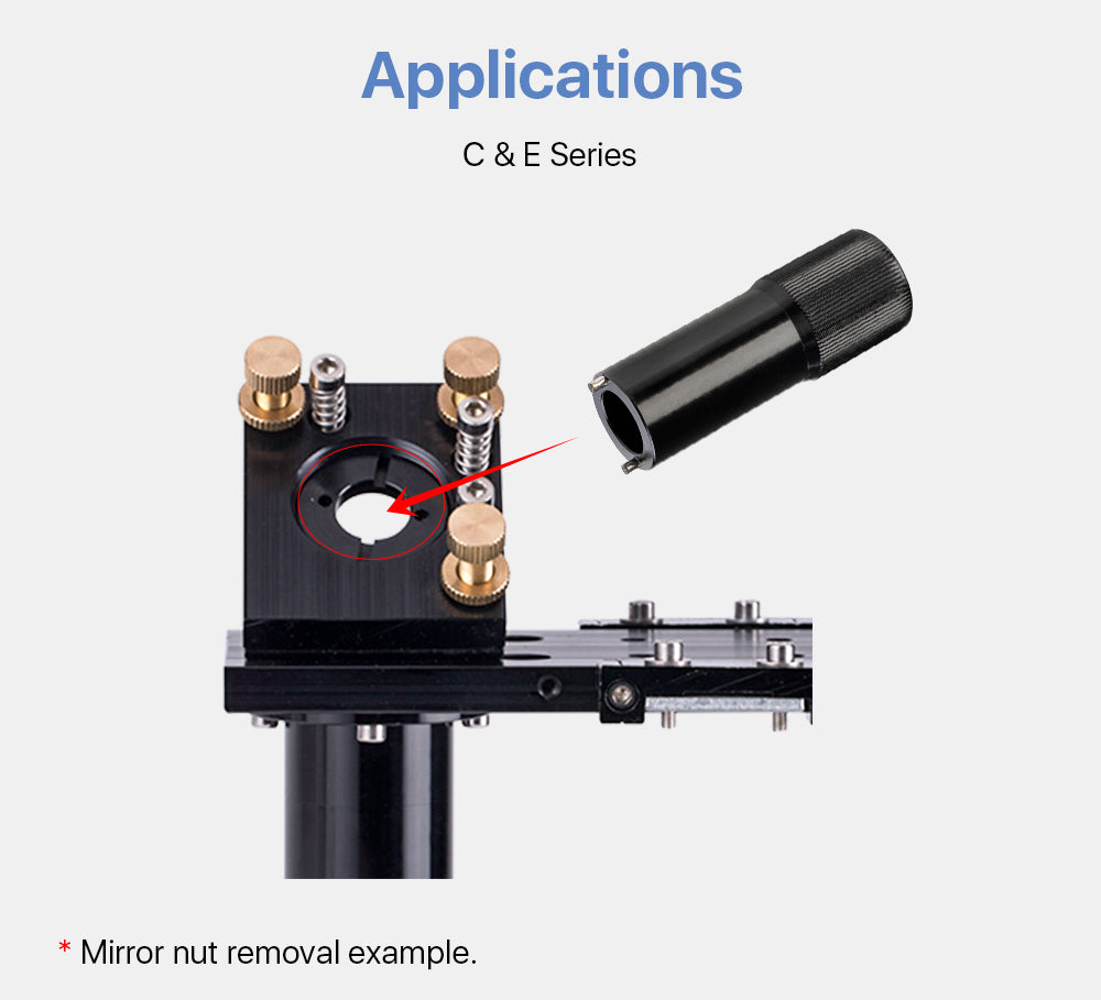 Lens Tube Tool - Lens / Mirror Nut Removal Tool for C&E Series