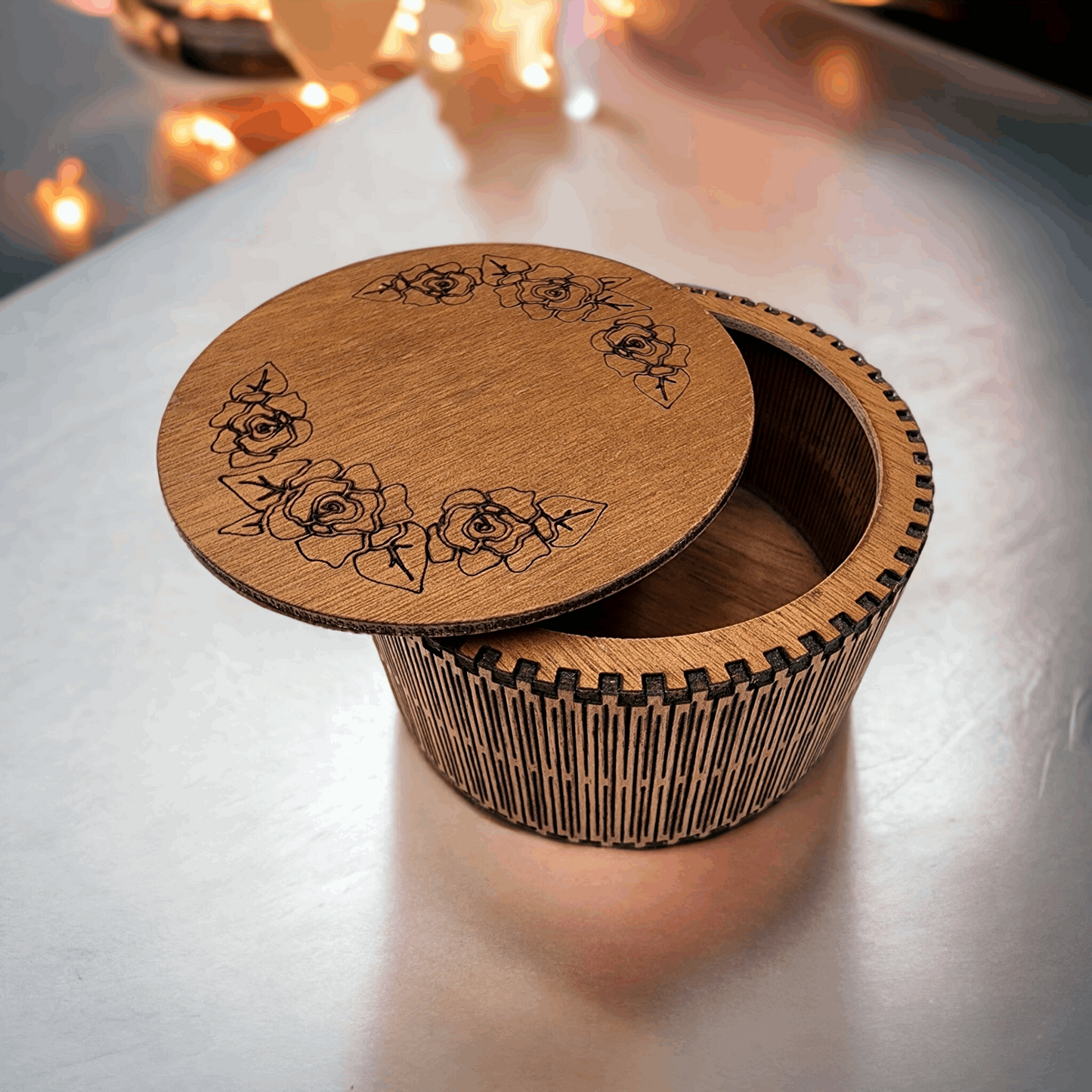 Round Box Laser Cut Plans