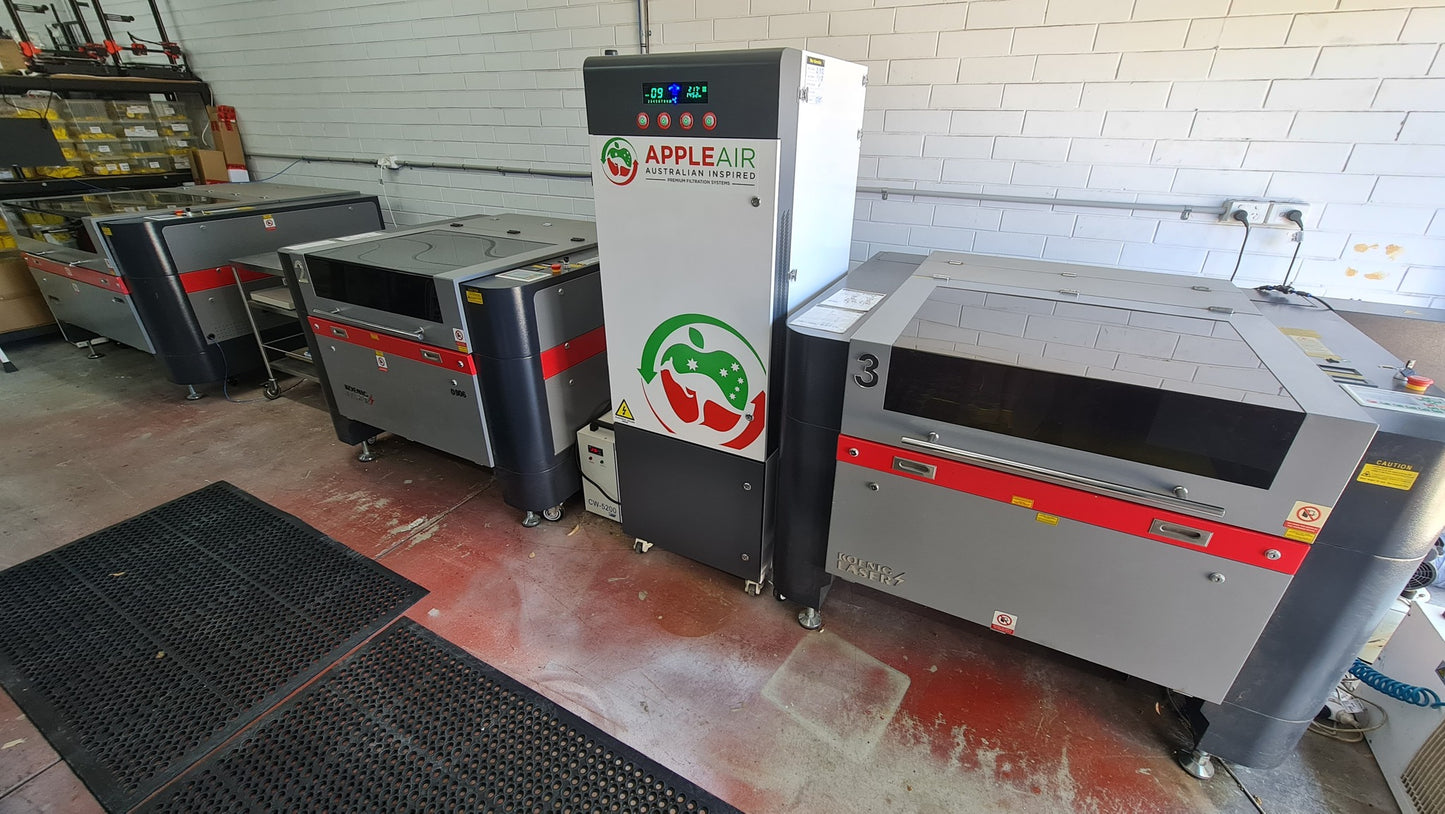 AppleAir E2 Ai Intelligent IQ Series Laser Cutting & Engraving Extraction Air Purifier
