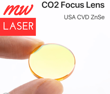Lens - 12mm Diameter USA ZnSe Co2 Laser Lens