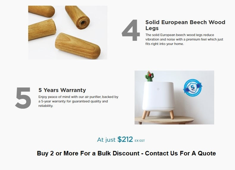 The Sqair - Air Purifier