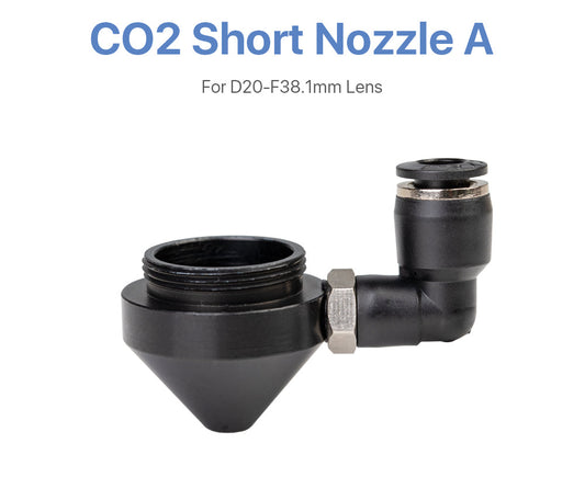 Nozzle - N01 Short Laser Nozzle With Air Fitting
