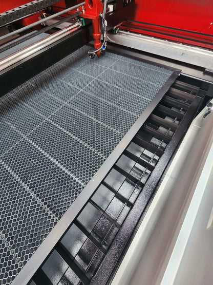 MW-R1610 Laser control panel and laser head, showcasing its advanced features and design.