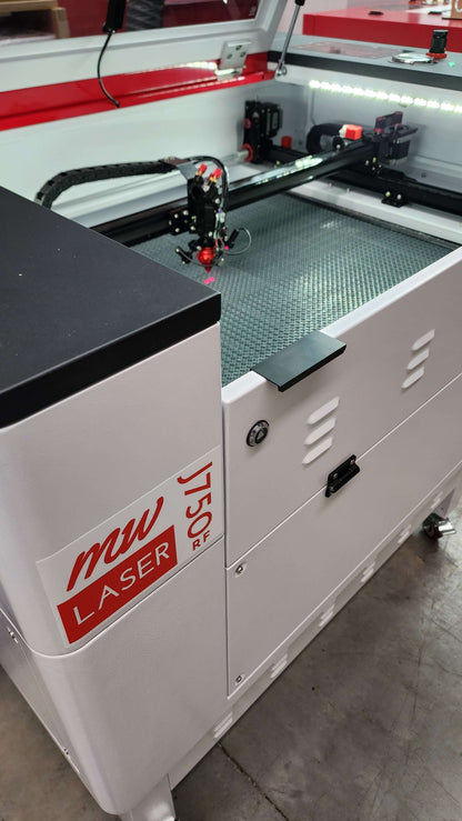 MW-J750 RF Co2 Laser Machine with Honeycomb Table