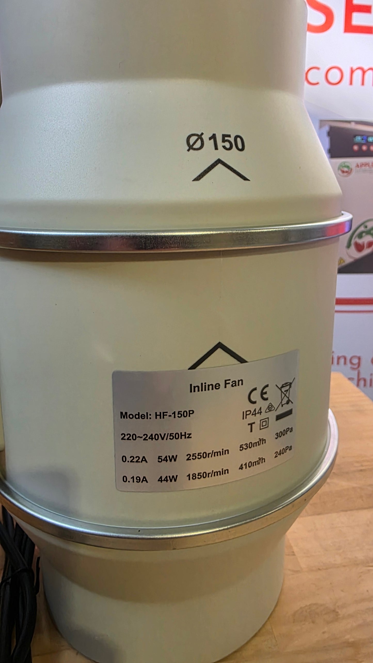 Inline Exhaust Fan - Hon&Guan