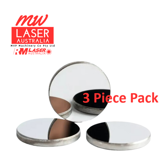 Mo Reflective Mirror for CO₂ Laser - 20mm (Pack of 3)