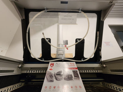 BlazeCut T Series Automatic Fire Suppression System Install Example