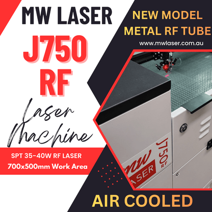 MW-J750 RF Co2 Laser Machine - 700x500mm