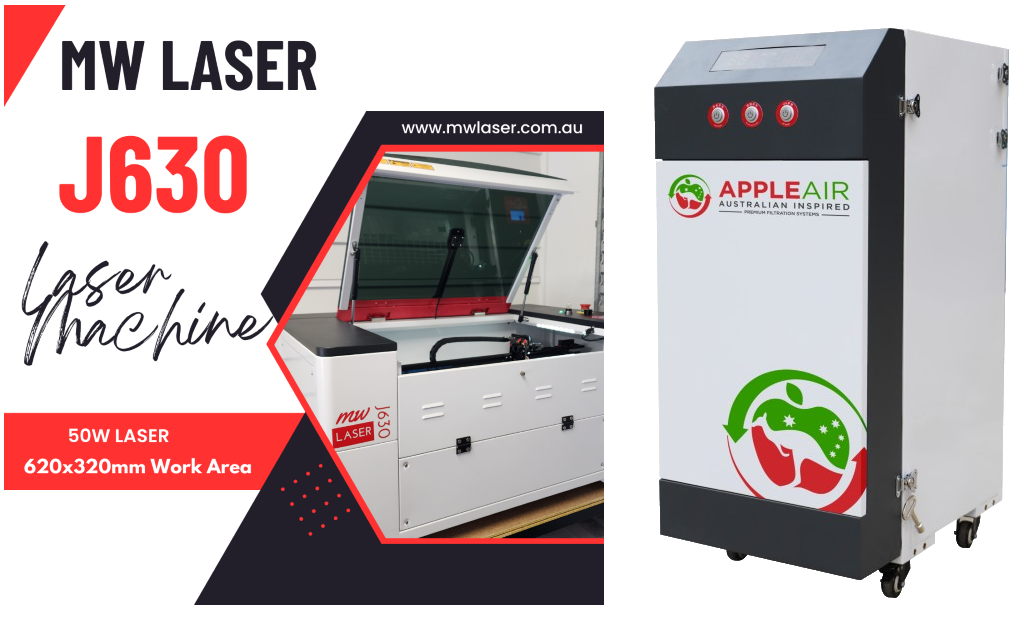 MW-J630 Laser Machine (50W) - 620x320mm