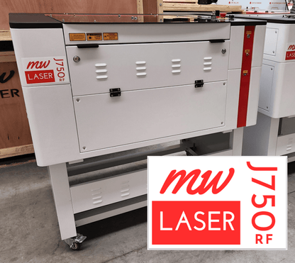 MW-J750 RF Co2 Laser Machine on mobile trolley