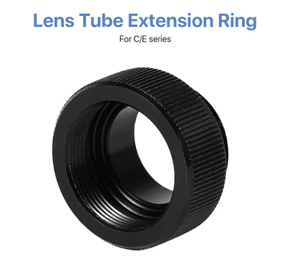 Lens Tube Extension Ring for C-E Series Cutting Head, designed for use with C/E series lens tubes.