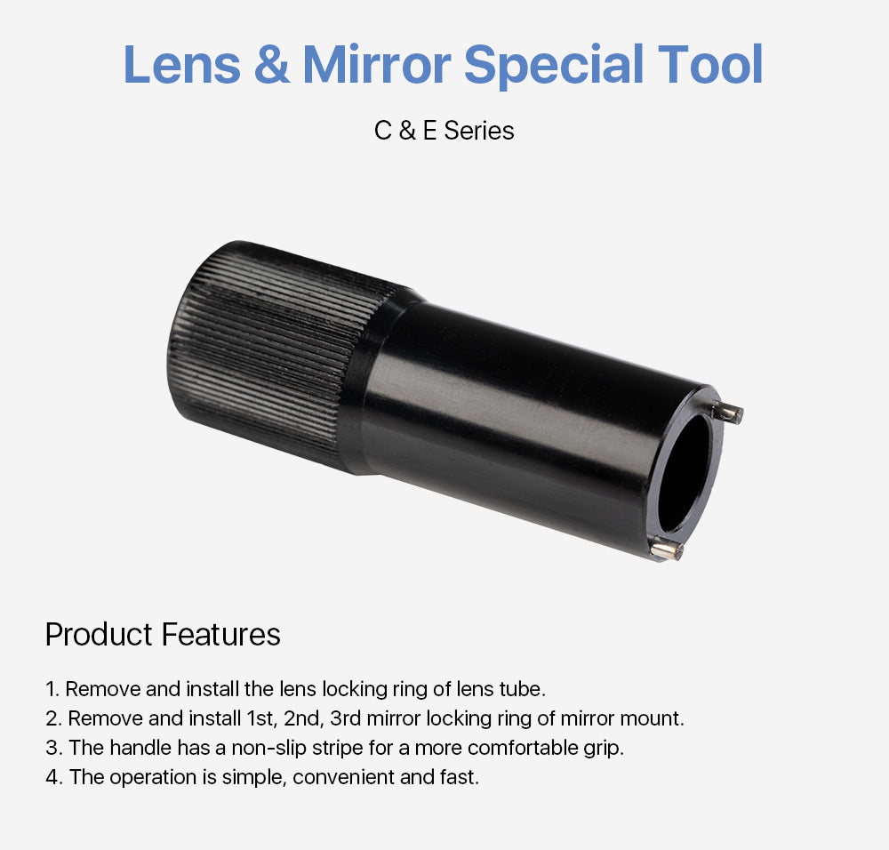 Lens Tube Tool - Lens / Mirror Nut Removal Tool for C&E Series
