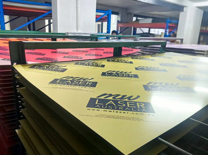 Acrylic Engraving Sheet - Dual-Layer - 1.5mm thick