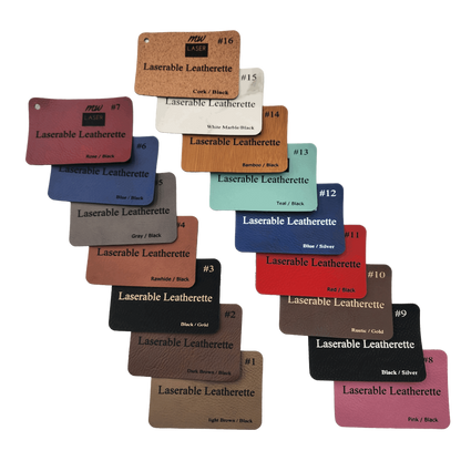 MW Laserable Leatherette Sheet