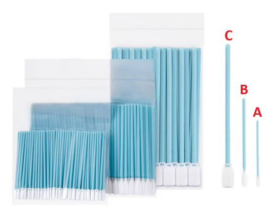 Cotton Swabs For Laser Lens & Mirror (100pc)