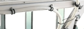 APC020 BlazeCut P-clamp 20 mm Shown Installed