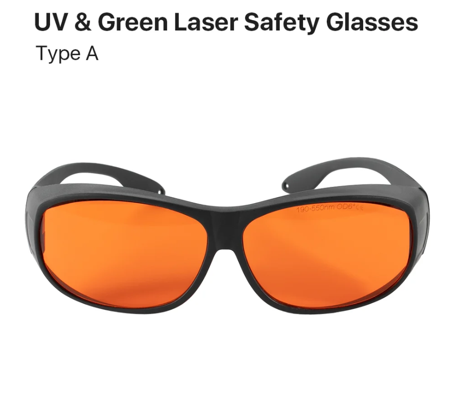 Laser Safety Glasses UV & Green Laser Protective Eyewear
