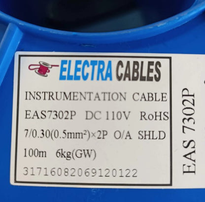Instrumentation Cable Label Image