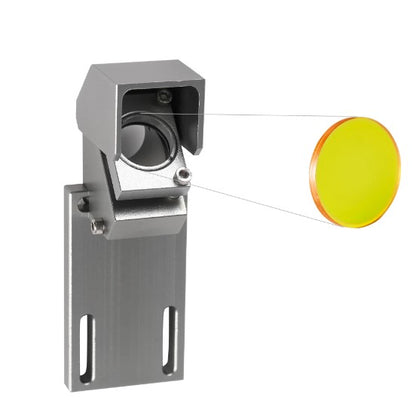 Laser Beam Combiner Set C For Co2 Laser with 20mm ZnSe lens and mounting bracket for laser applications.
