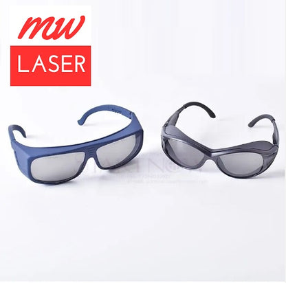 Laser Safety Glasses Blue and Black
