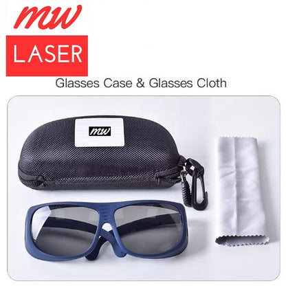 Laser Safety Glasses Blue Package Contents