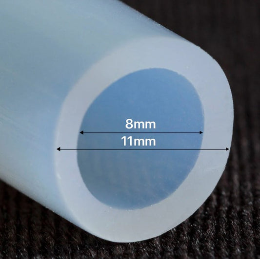 Silicone Tube for Water Chiller / Pump (1m) - ID 8mm x OD 11mm