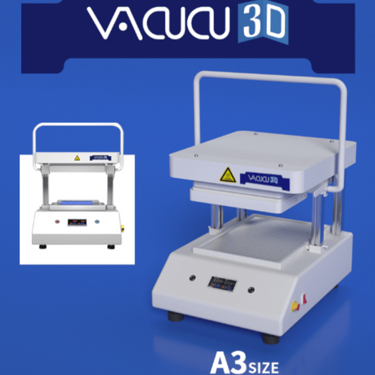 VACUCU3D - A3 Vacuum Forming Machine